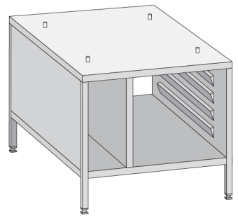 Подставка открытая UG II Combi-Duo XS RATIONAL 60.31.046 в ШефСтор (chefstore.ru)